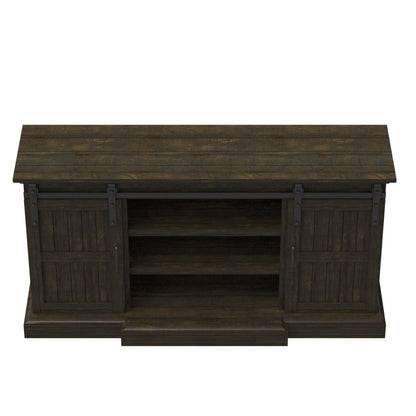 Sliding Barn Door TV Stand for TVs up to 70”