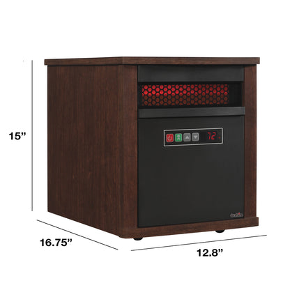duraflame® Rolling Infrared Quartz Electric Heater