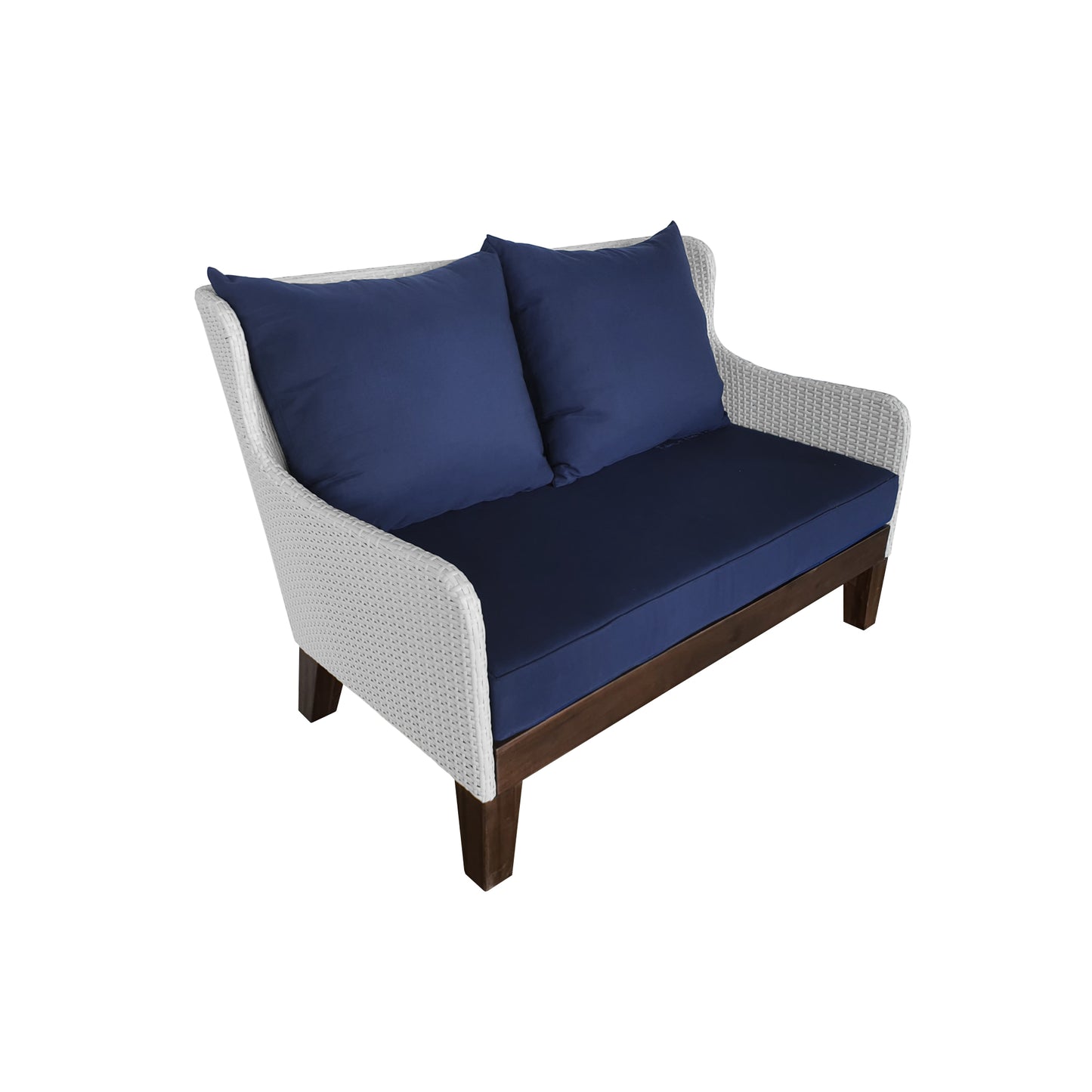 TK Classics Outdoor Loveseat with Cushions
