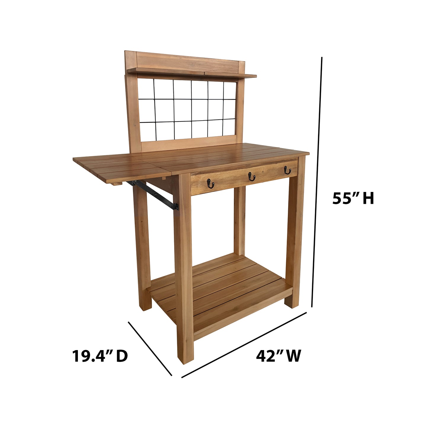 TK Classics Outdoor Potting Bench