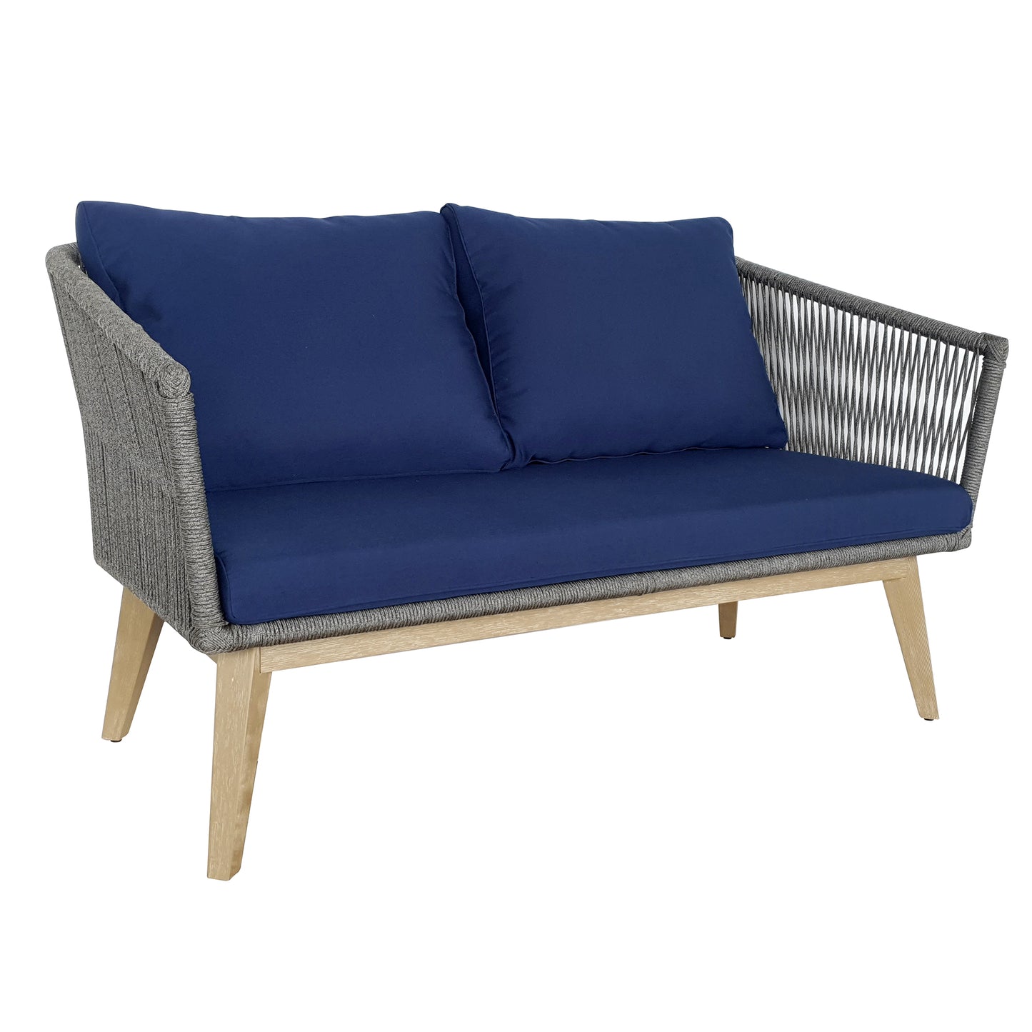 TK Classics Outdoor Loveseat with Cushions