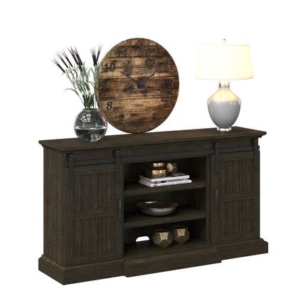 Sliding Barn Door TV Stand for TVs up to 70”
