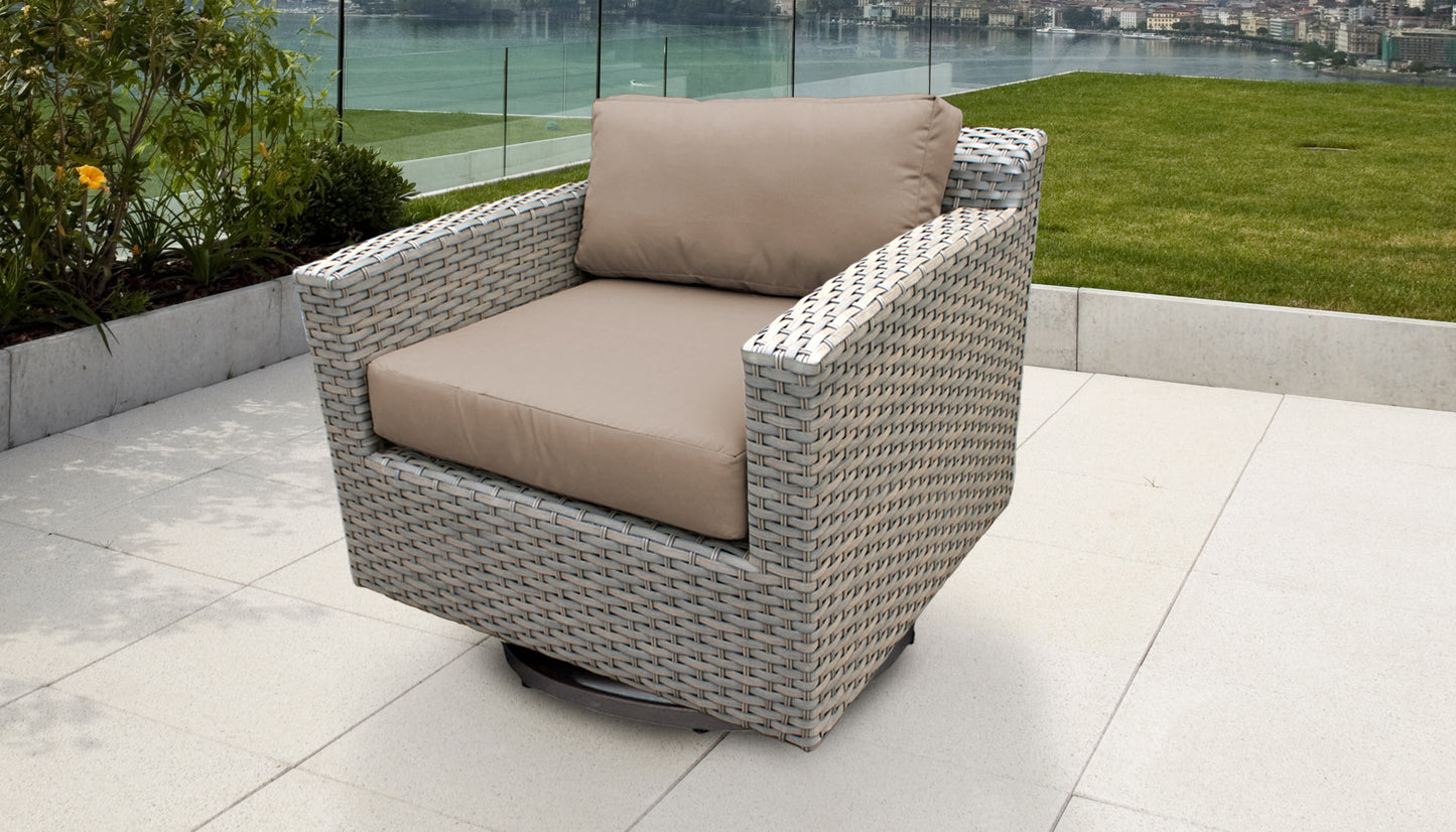 TK Classics Outdoor Swivel Chair