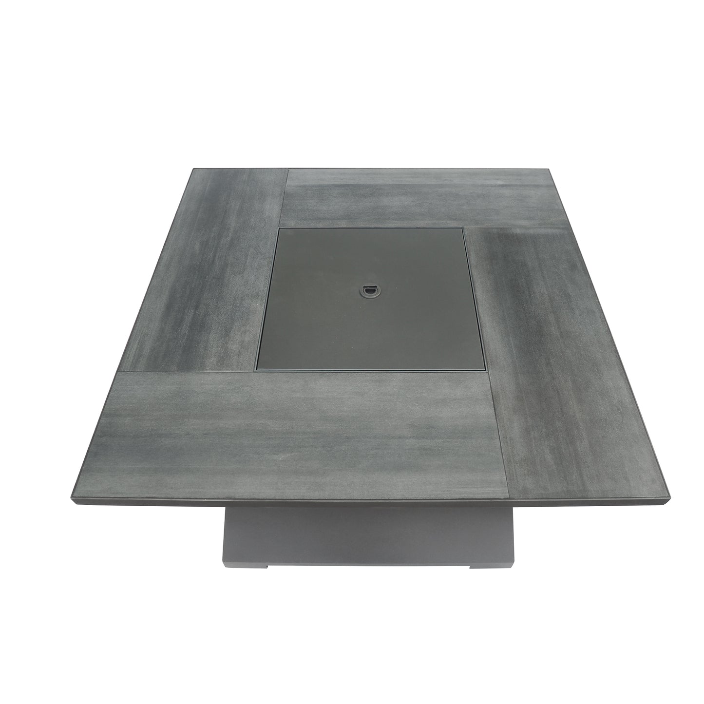 TK Classics Square Fire Pit Table