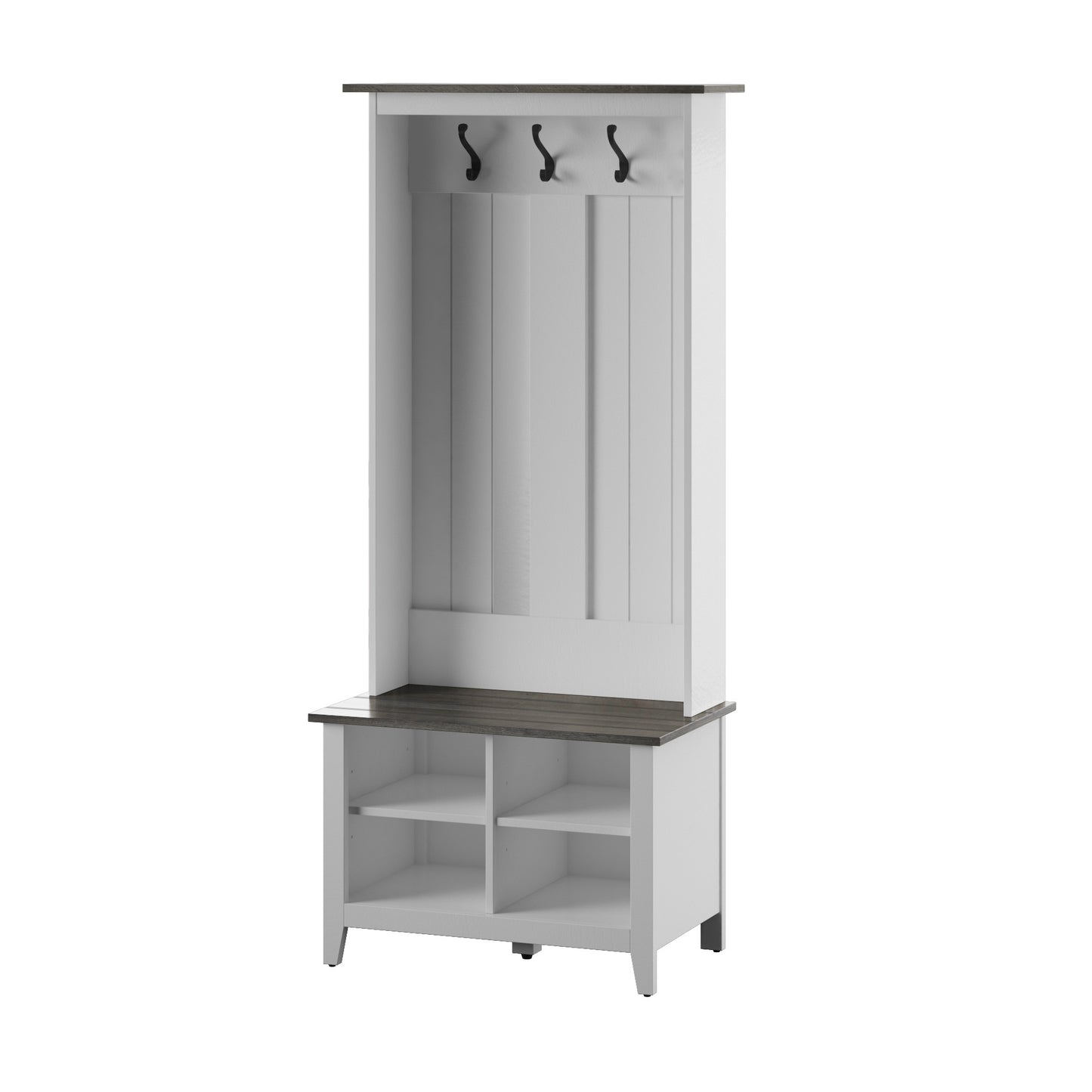 Hall Tree with Storage Bench
