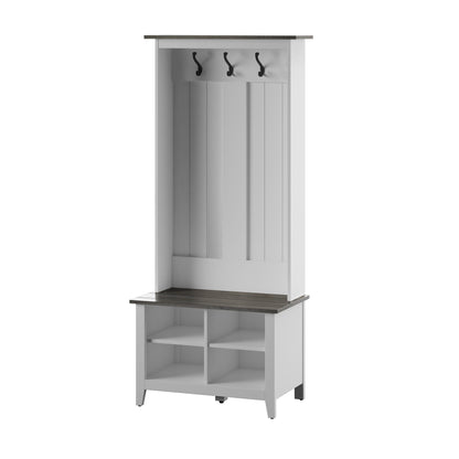 Hall Tree with Storage Bench
