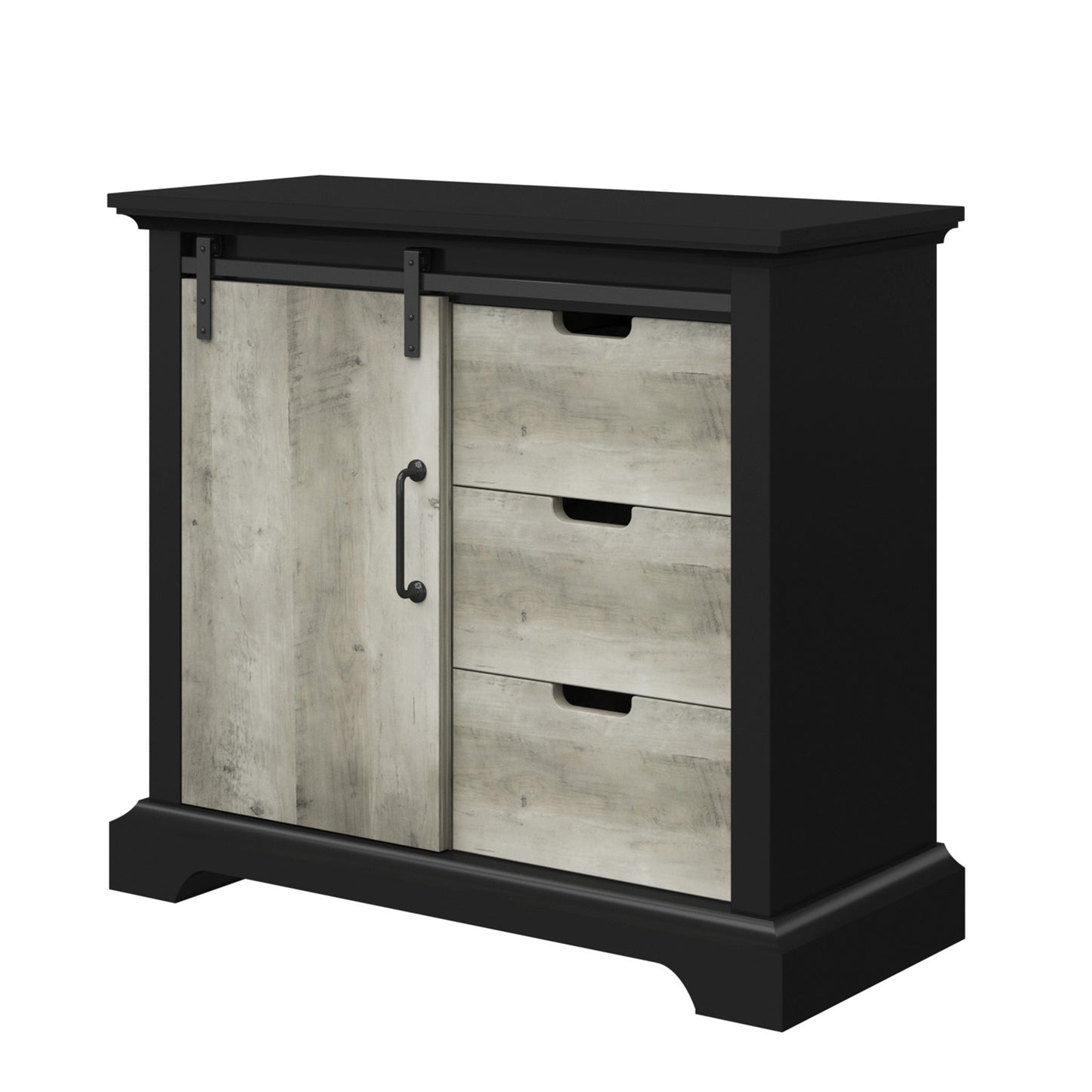 Accent Cabinet with Sliding Door and Drawers