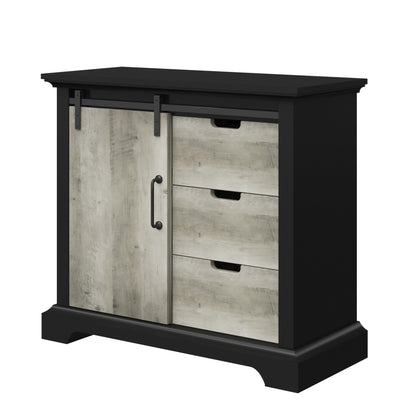Accent Cabinet with Sliding Door and Drawers