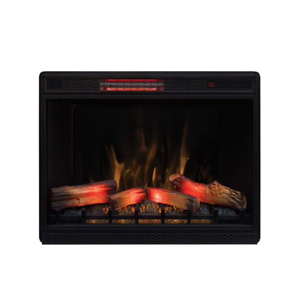 33” 3D Infrared Quartz Electric Fireplace Insert with Safer Plug® and Safer Sensor™