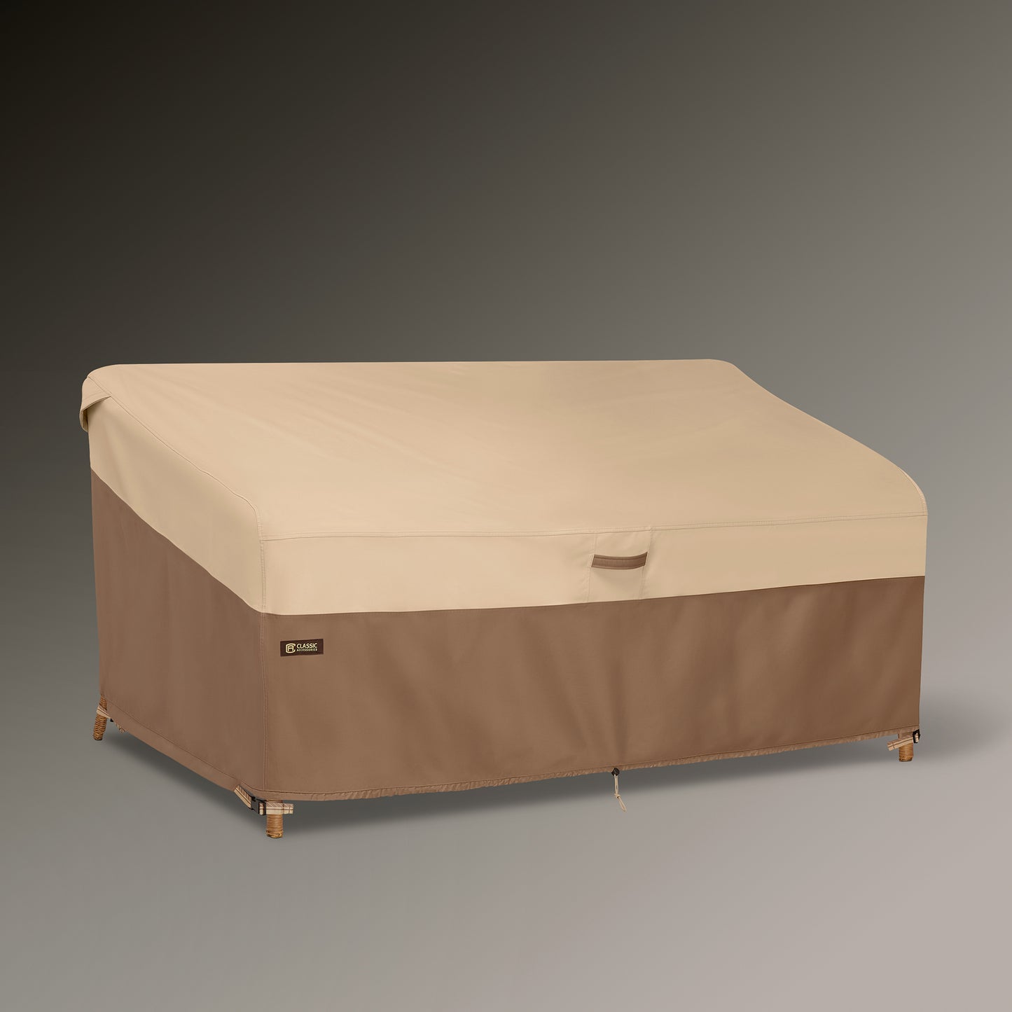 Classic Accessories Veranda's Best Waterproof Patio Sofa/Loveseat Cover