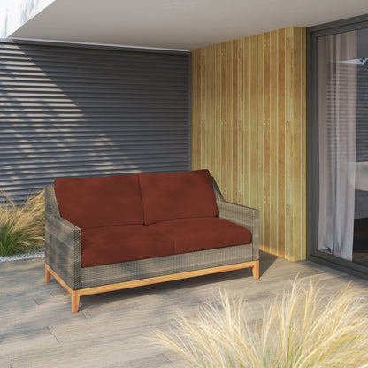 TK Classics Outdoor Loveseat with Cushions