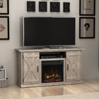 Cottonwood TV Stand for TVs up to 55" with Electric Fireplace