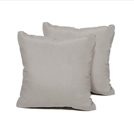 TK Classics PILLOW-BEIGE-S-2X, Beige, 2 Count