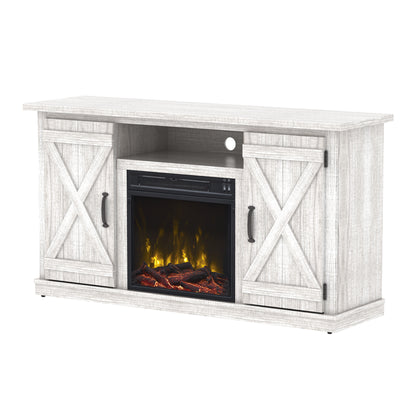 Cottonwood TV Stand for TVs up to 55" with Electric Fireplace