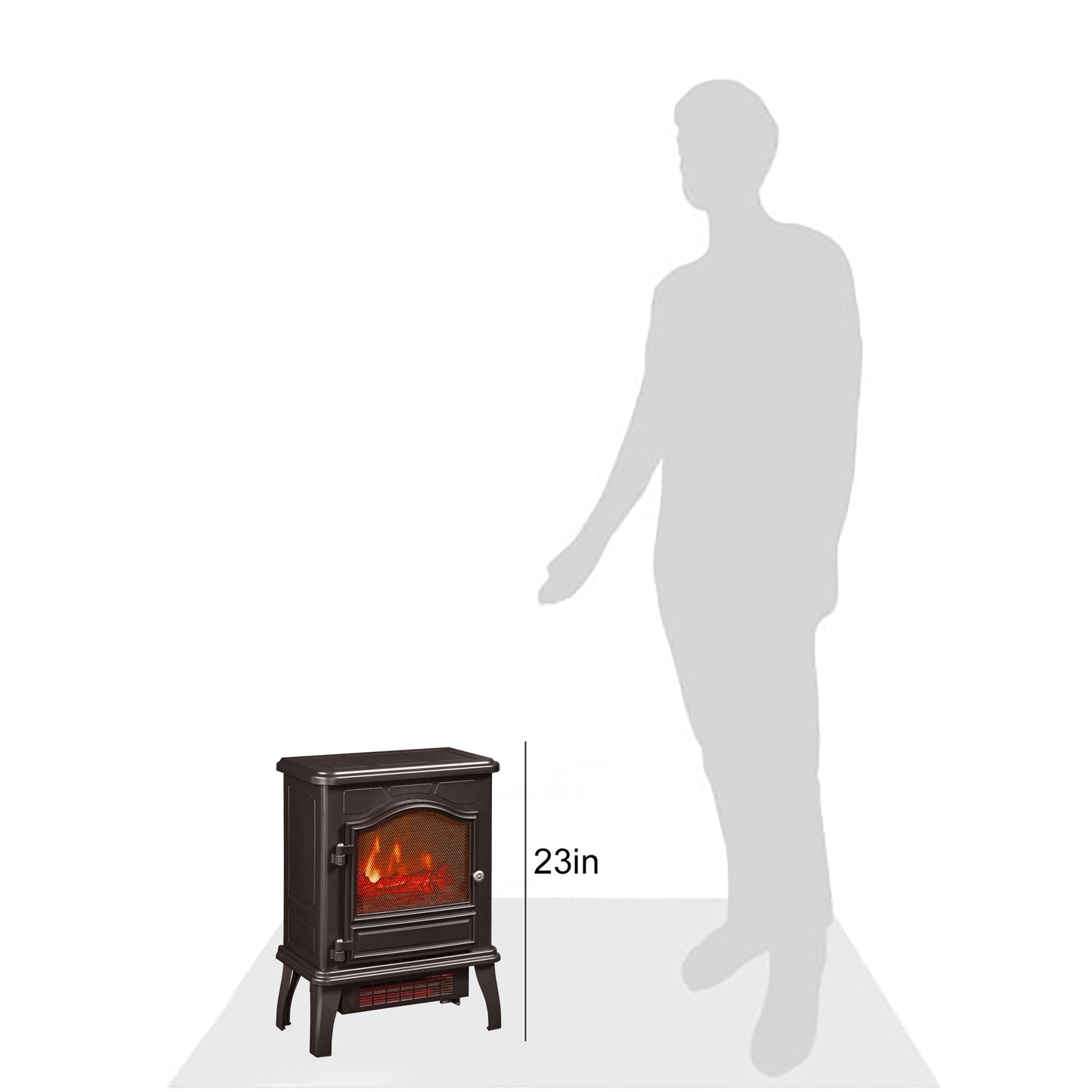 Powerheat Infrared Quartz Electric Stove Heater