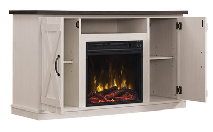 Cottonwood TV Stand for TVs up to 55" with Electric Fireplace