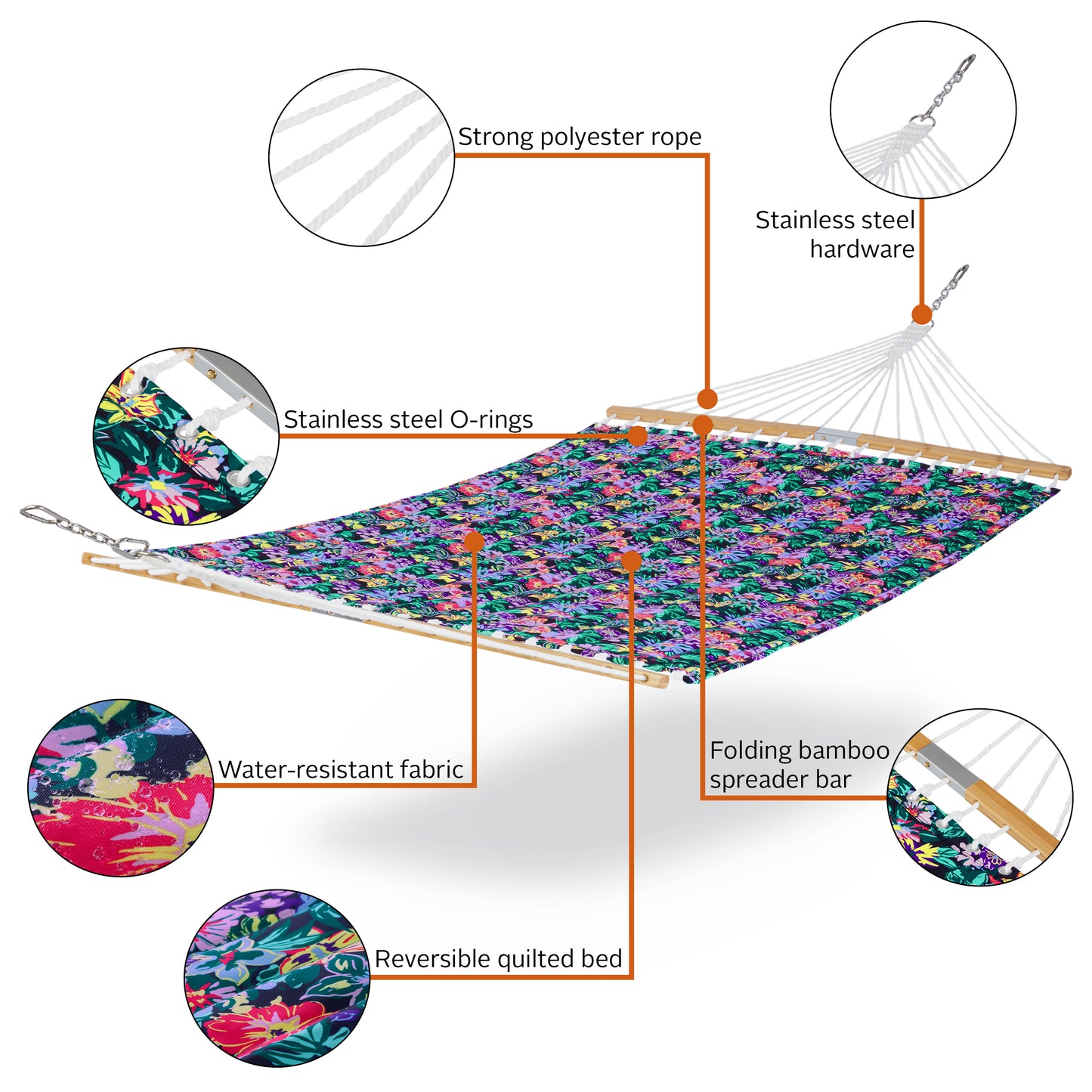 Vera Bradley by Classic Accessories Water-Resistant Hammock