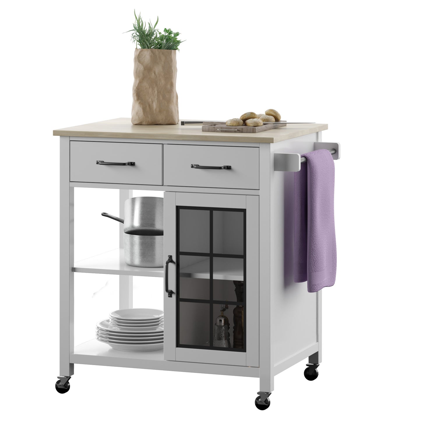 Rolling Kitchen Cart