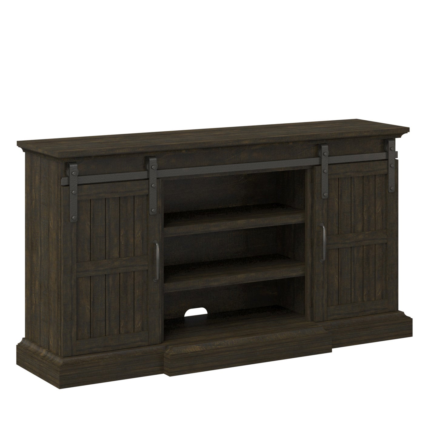 Sliding Barn Door TV Stand for TVs up to 70”