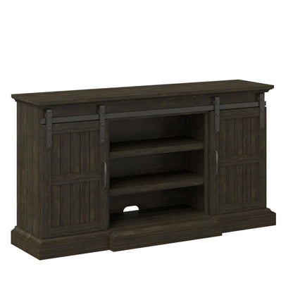 Sliding Barn Door TV Stand for TVs up to 70”