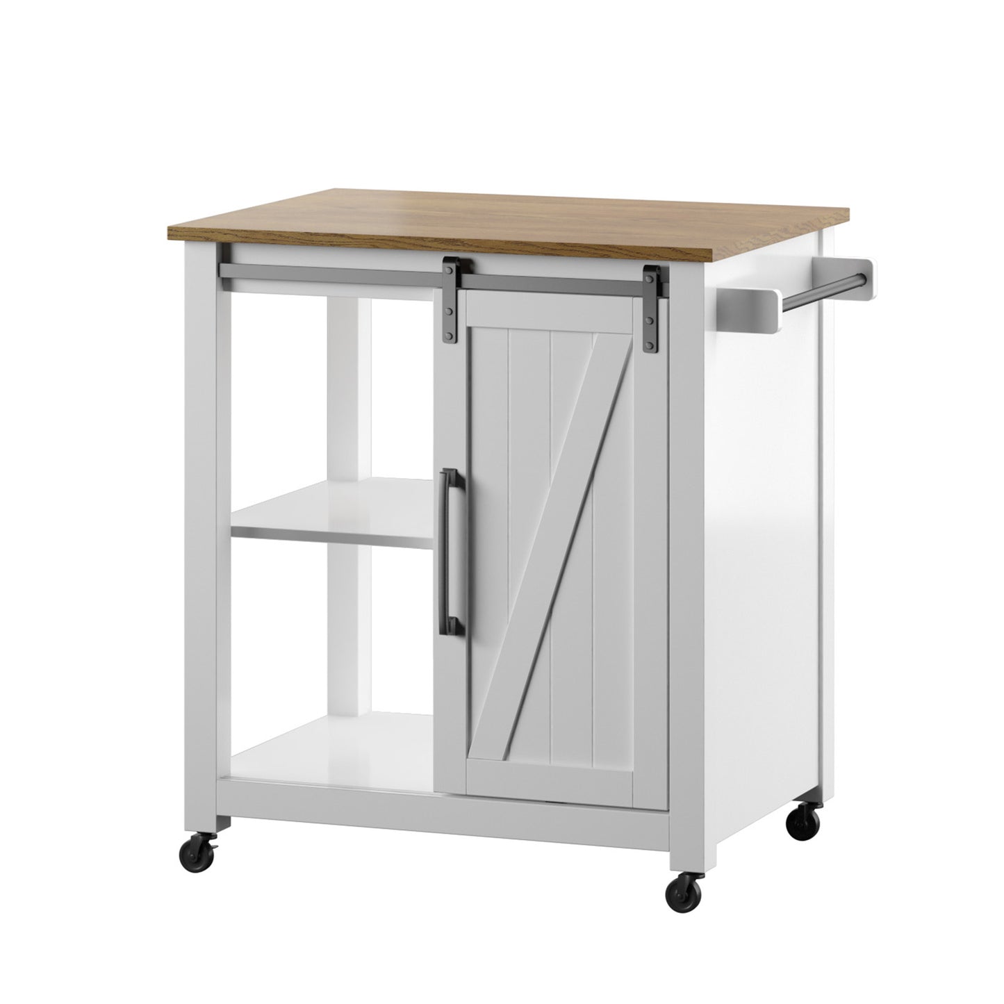 Barndoor Kitchen Cart