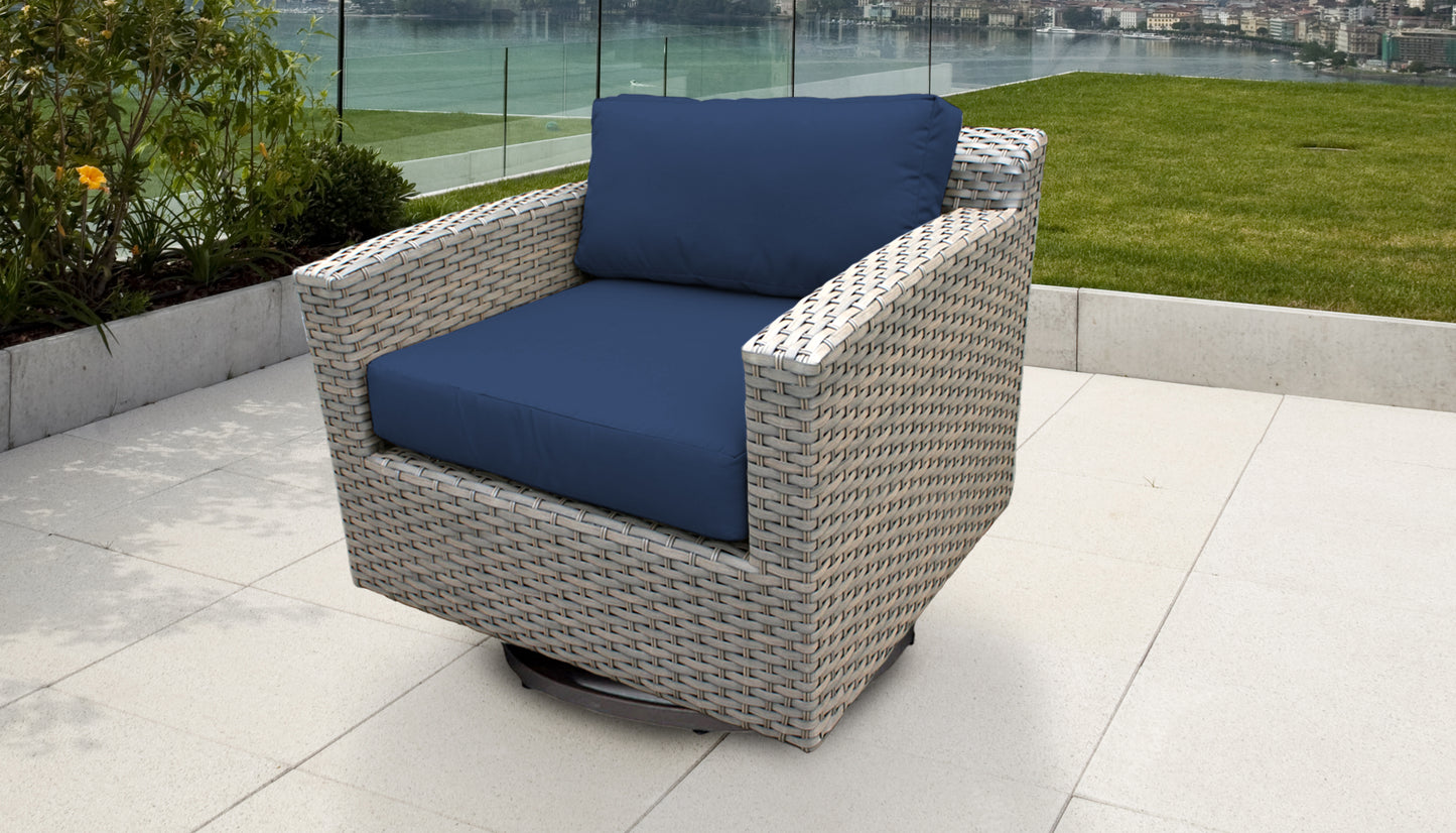 TK Classics Outdoor Swivel Chair