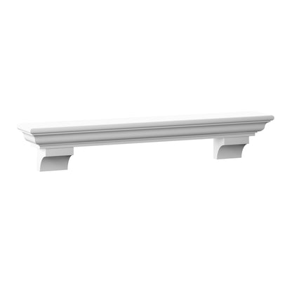 60" Mantel Shelf with Optional Corbels
