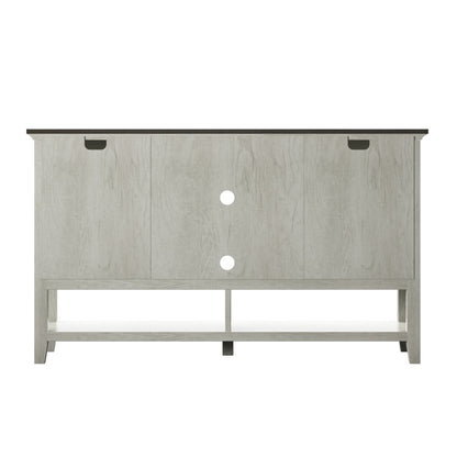 TV Stand for TVs up to 60” with Open Lower Storage