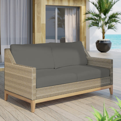 TK Classics Outdoor Loveseat with Cushions