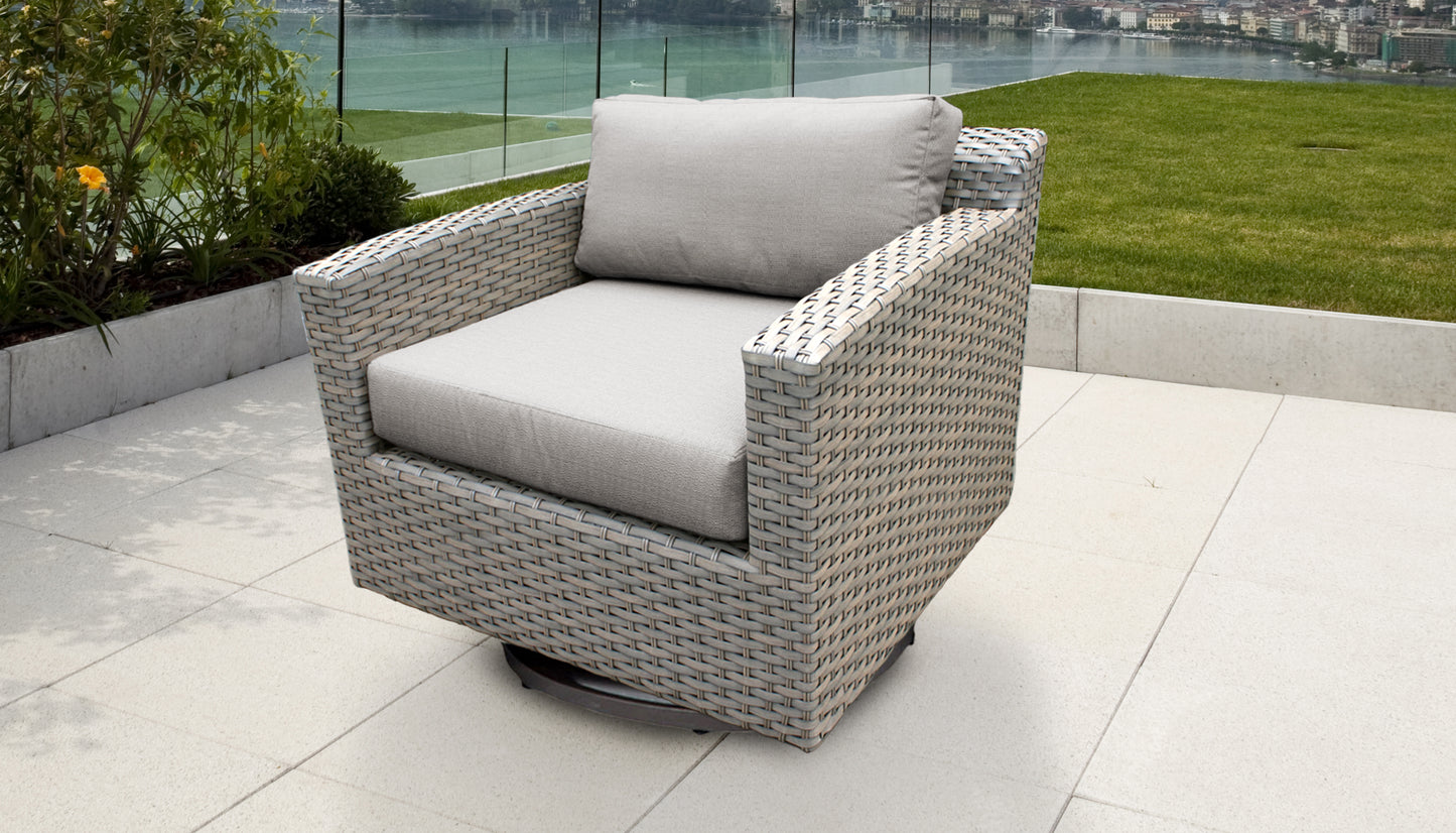 TK Classics Outdoor Swivel Chair