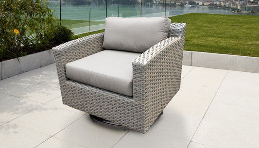TK Classics Outdoor Swivel Chair