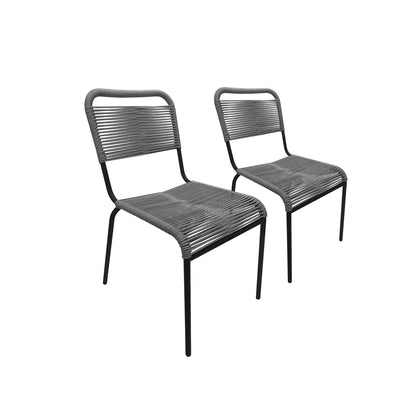 TK Classics Outdoor Dining Chairs, Set of 2