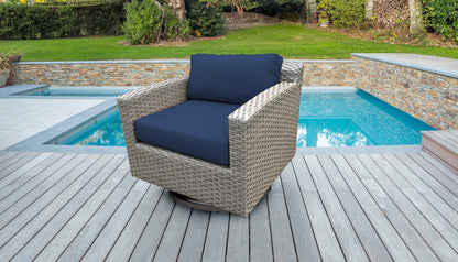 TK Classics Outdoor Swivel Chair