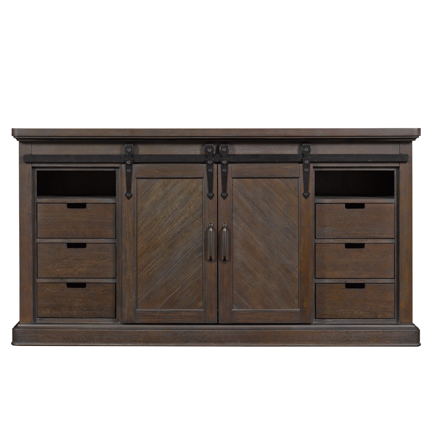Southgate TV Stand with ClassicFlame® Electric Fireplace, Antique Coffee