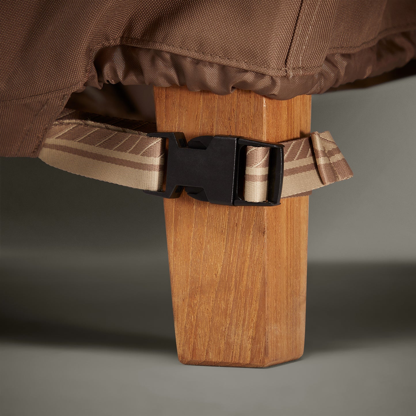 Classic Accessories Veranda's Best Waterproof Rectangle/Oval Patio Table Cover with Umbrella Hole