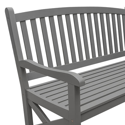 TK Classics Outdoor Acacia Bench