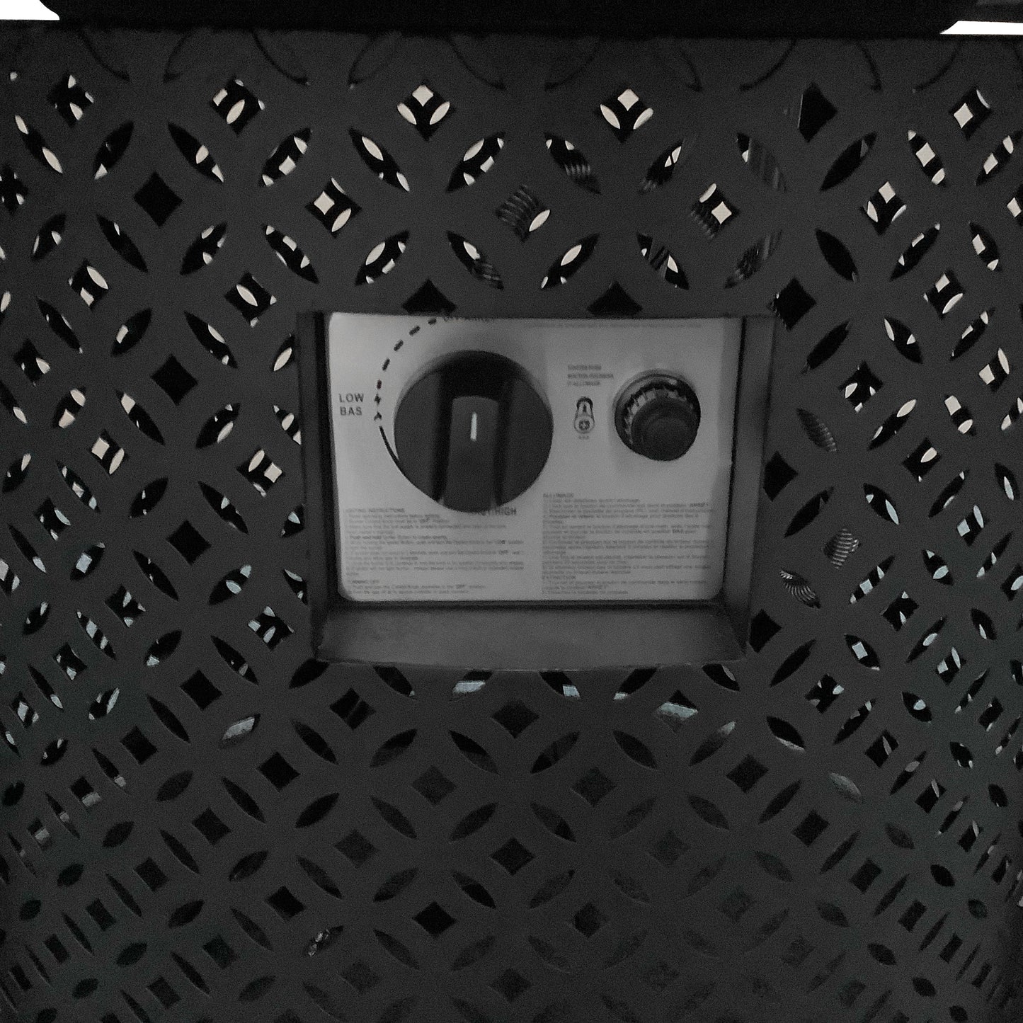 TK Classics Round Fire Pit Table