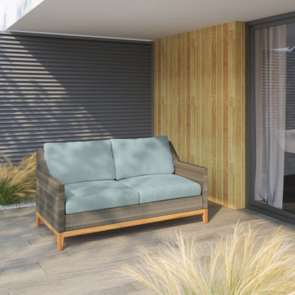 TK Classics Outdoor Loveseat with Cushions