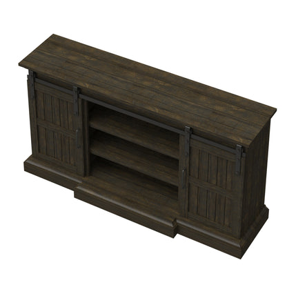 Sliding Barn Door TV Stand for TVs up to 70”
