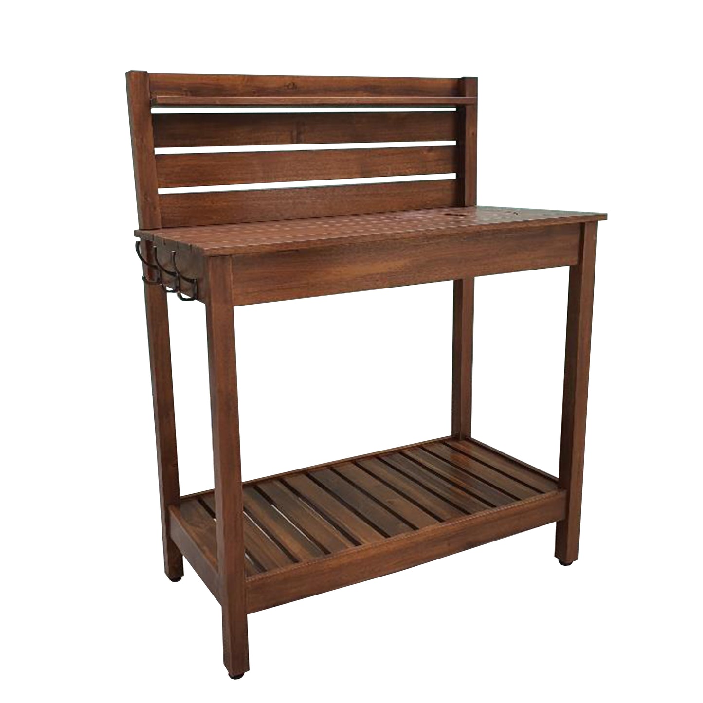 TK Classics Acacia Potting Bench