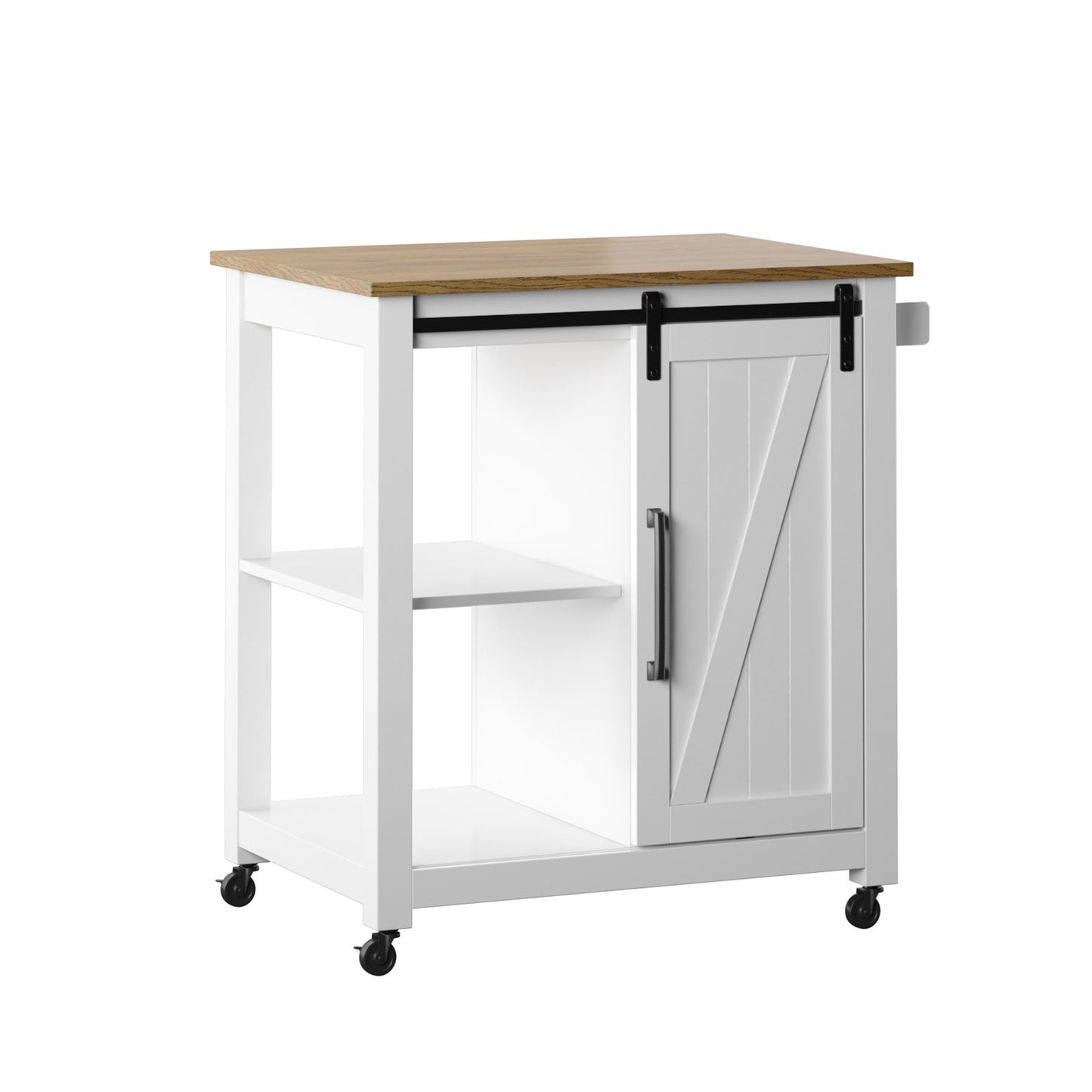 Barndoor Kitchen Cart