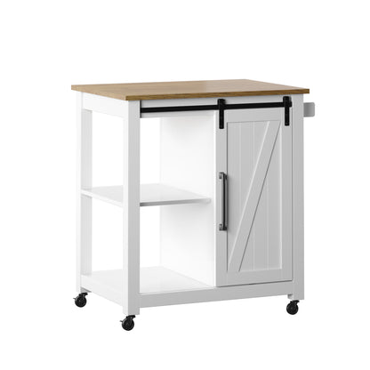 Barndoor Kitchen Cart