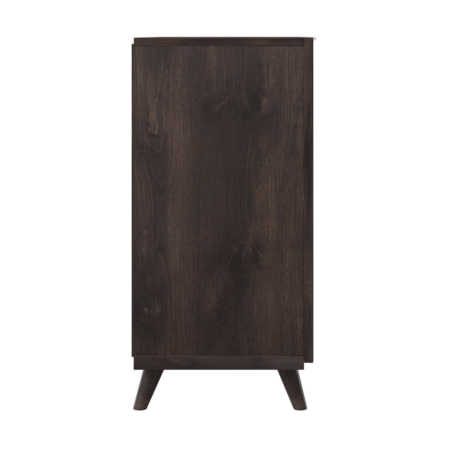 Accent Cabinet with Geometric Pattern Doors