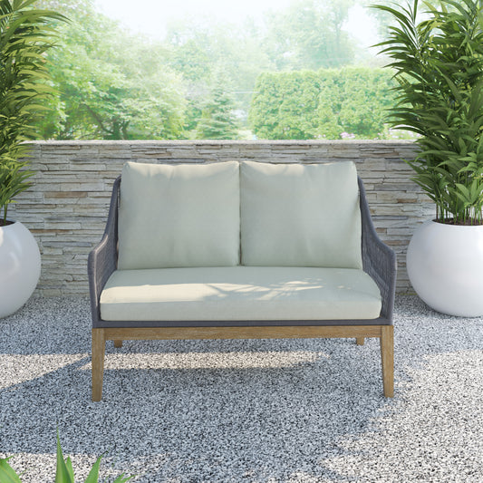 TK Classics Outdoor Loveseat for 2 People with Cushions