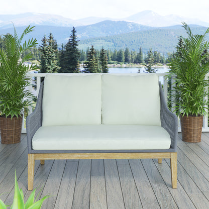TK Classics Outdoor Loveseat for 2 People with Cushions
