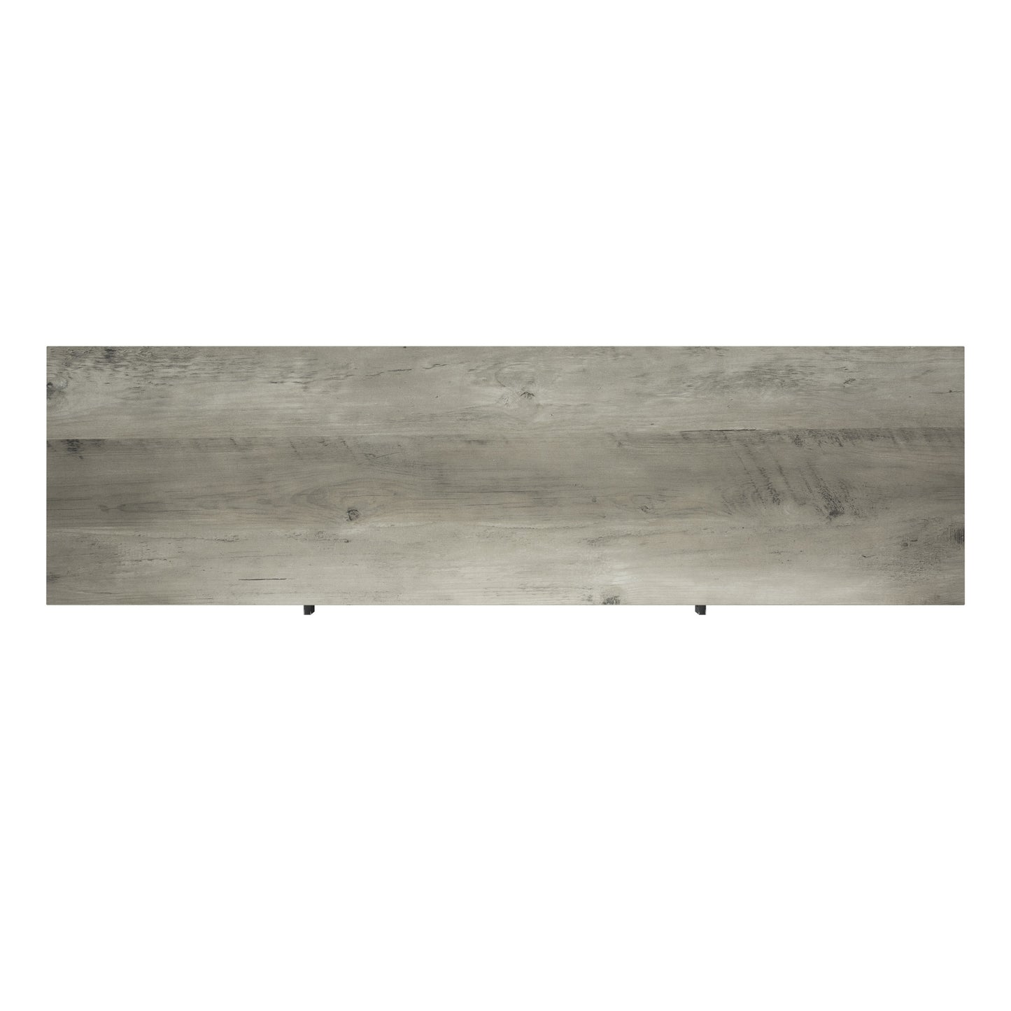 TV Stand for TVs up to 60" with Electric Fireplace and Mirrored Cabinet Doors