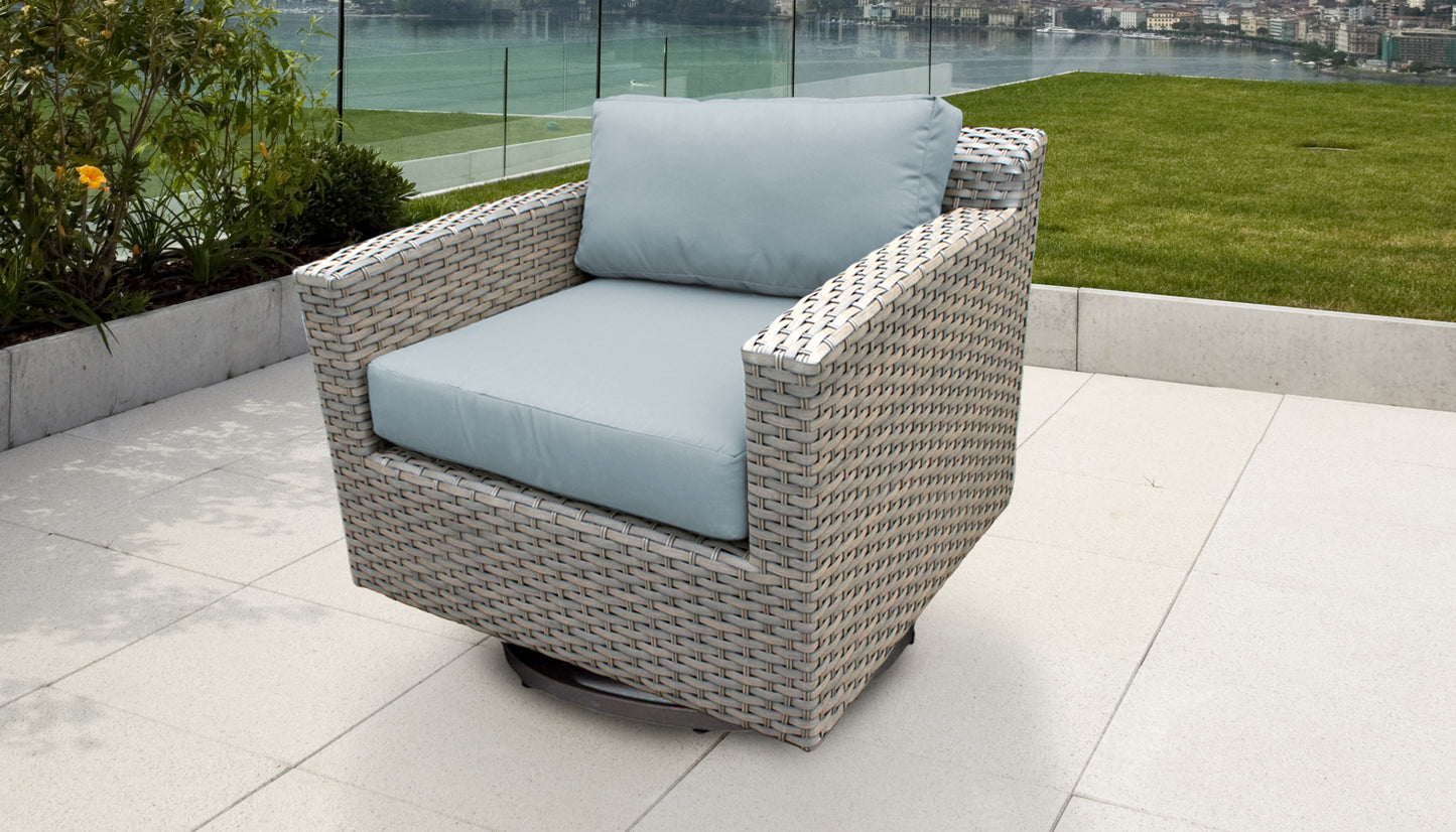 TK Classics Outdoor Swivel Chair