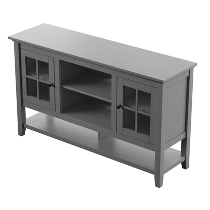 TV Stand for TVs up to 60” with Open Lower Storage