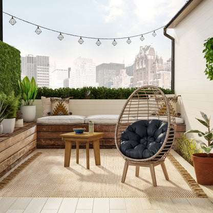 TK Classics Egg Chair with Cushion