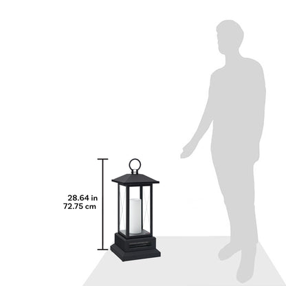 duraflame® 28" Electric Lantern Heater with Remote, Black